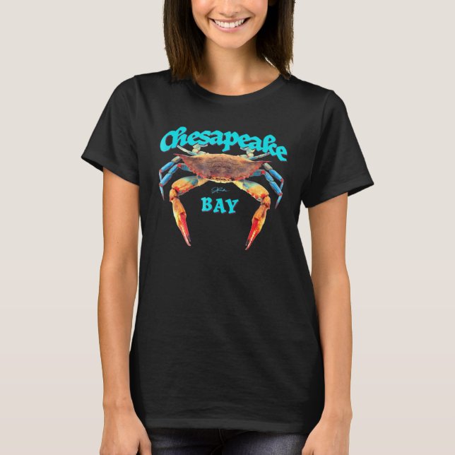 Jcombs Chesapeake Bay Blue Crab T-Shirt (Vorderseite)