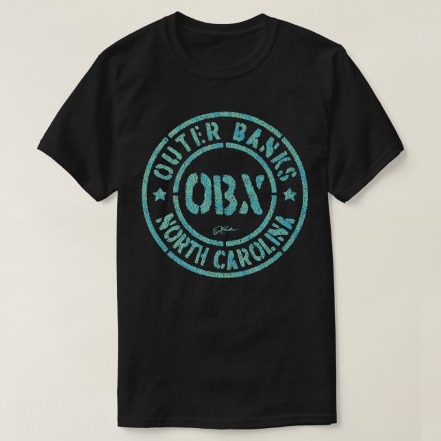 JCombs Outer Banks, OBX, North Carolina  T-Shirt (Design vorne)