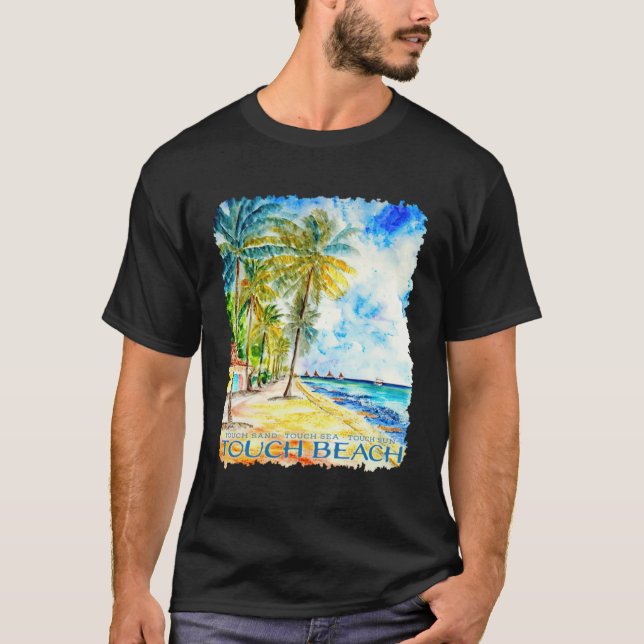 JCombs Touch Beach T-Shirt (Vorderseite)