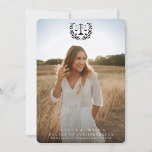 JD Law Scales+Laurel Wreath Black Overlay 2 Foto Ankündigung