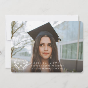 JD Law Scales+Laurel Wreath White Overlay 2 Foto Ankündigung