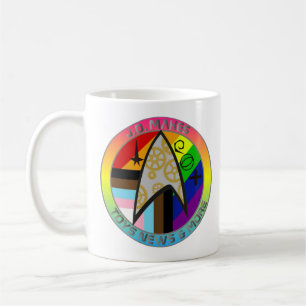 JD macht Channel-Logo Kaffeetasse