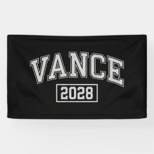 JD Vance 2028 Präsidentschaftswahlkampf Banner
