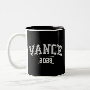 JD Vance 2028 Präsidentschaftswahlkampf Zweifarbige Tasse