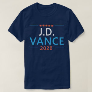 JD Vance 2028 Republikaner Patriotisch T-Shirt