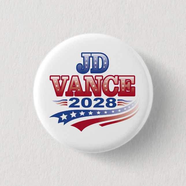 JD Vance 2028 (ssol) Button (Vorderseite)