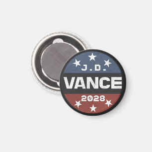 JD Vance 2028 Vance 2028 Retro-Wahl J.D. Vance Magnet