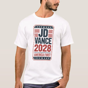 JD Vance Präsident Amerika zuerst Konservativer T-Shirt