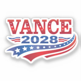 JD Vance President 2028 Aufkleber