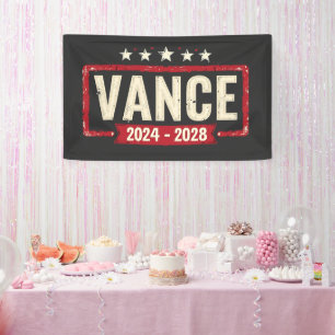 Jd Vance Trump Wahl 2028 Präsident Abstimmung Banner