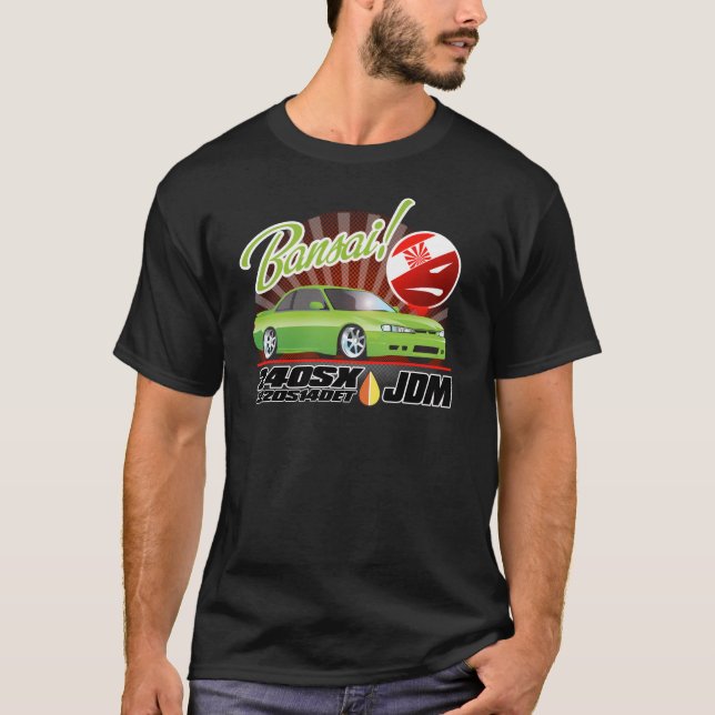 JDM 240SX Bansai T-Shirt (Vorderseite)