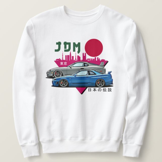 JDM Artentwurf Sweatshirt (Design vorne)