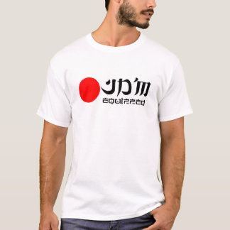 JDM ausgerüstetes T-Shirt Rot