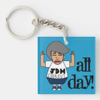 JDM Cookout: "Warum so USDM?" Schlüsselkette Schlüsselanhänger