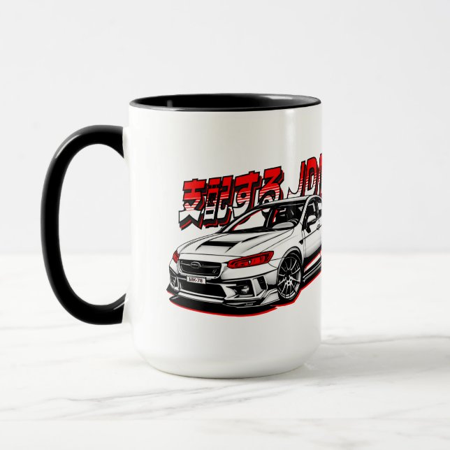 JDM Dominator Anime Style Car Tasse (Links)