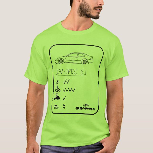 JDM EJ T-Shirt (Vorderseite)