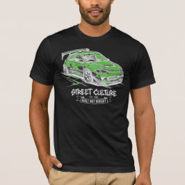 JDM-Hatchback-Straßenkultur-Grafik T-Shirt