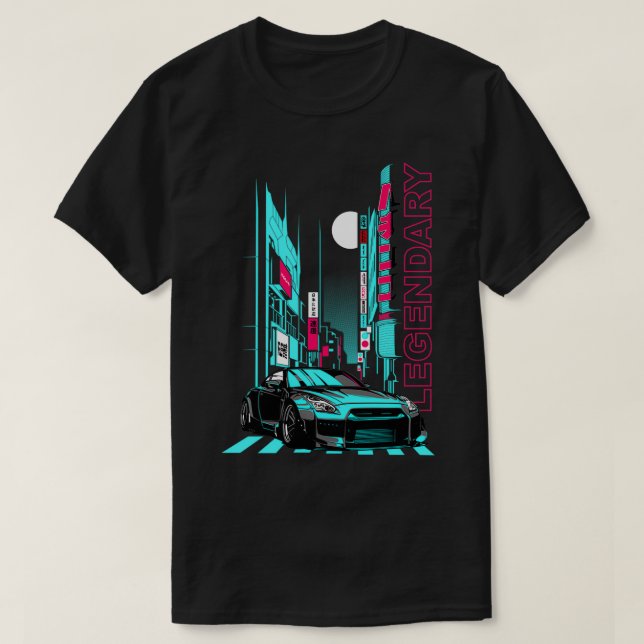 JDM Japanischer Tokio Racecar Tuning Car Pullover (Design vorne)
