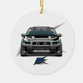 JDM-Rallye-Auto Keramik Ornament