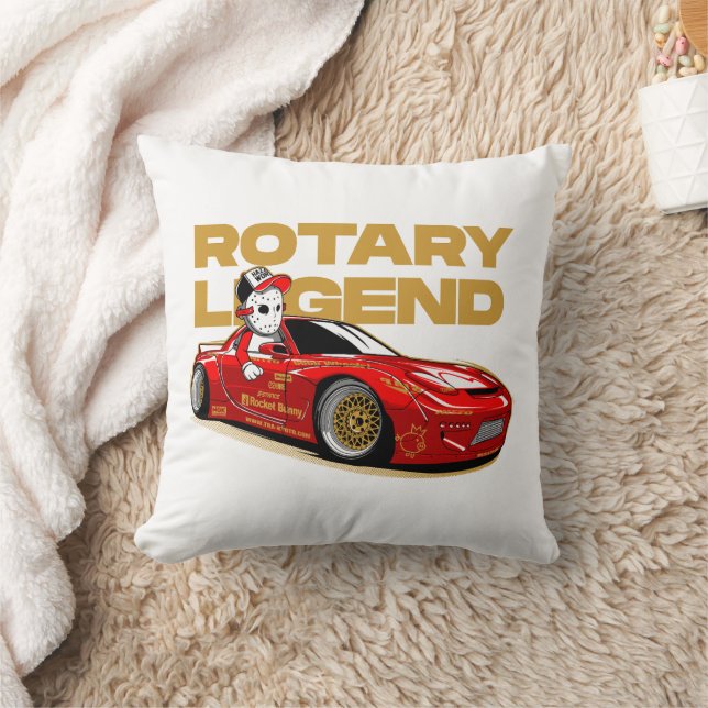 JDM RED ROTARY DRIFT LEGEND KISSEN (Decke)
