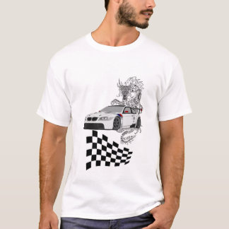 JDM Sportwagen Drachen T-Shirt | Japanische Straße