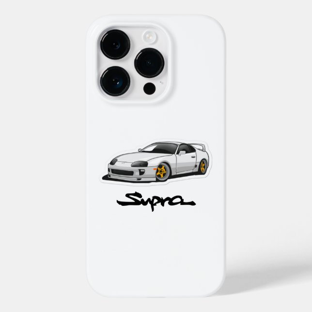 JDM Toyota Supra iPhone 14 Pro Fall Case-Mate iPhone Hülle (Rückseite)
