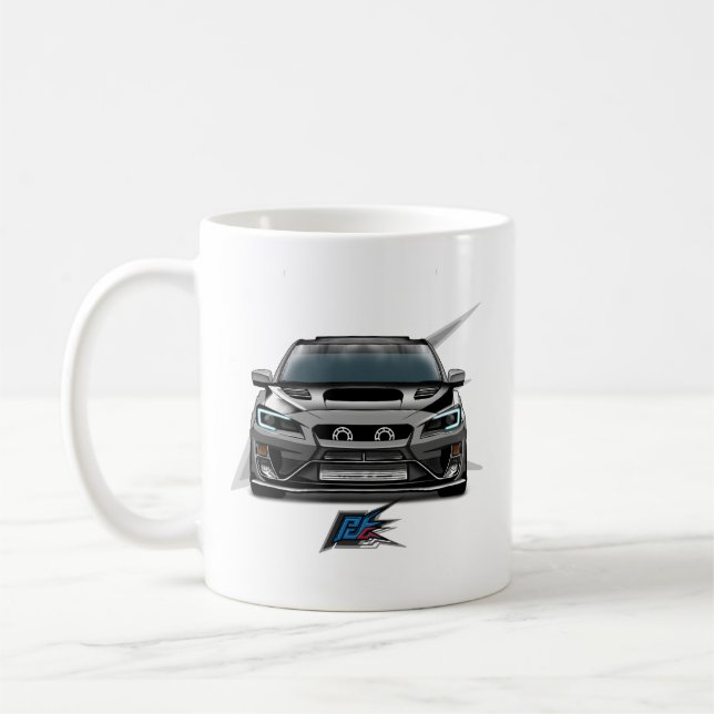 JDM WRC Rally-Auto Kaffeetasse (Links)