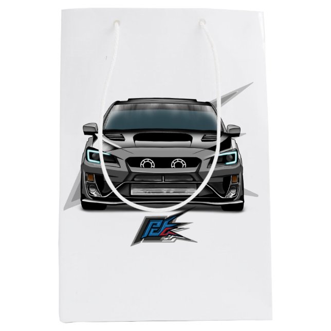 JDM WRC Rally-Auto Mittlere Geschenktüte (Vorderseite)