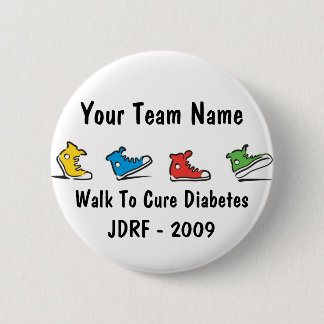 JDRF Weg-Teamknopf 2009 Button