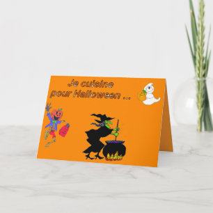Je food pour Halloween - Karte