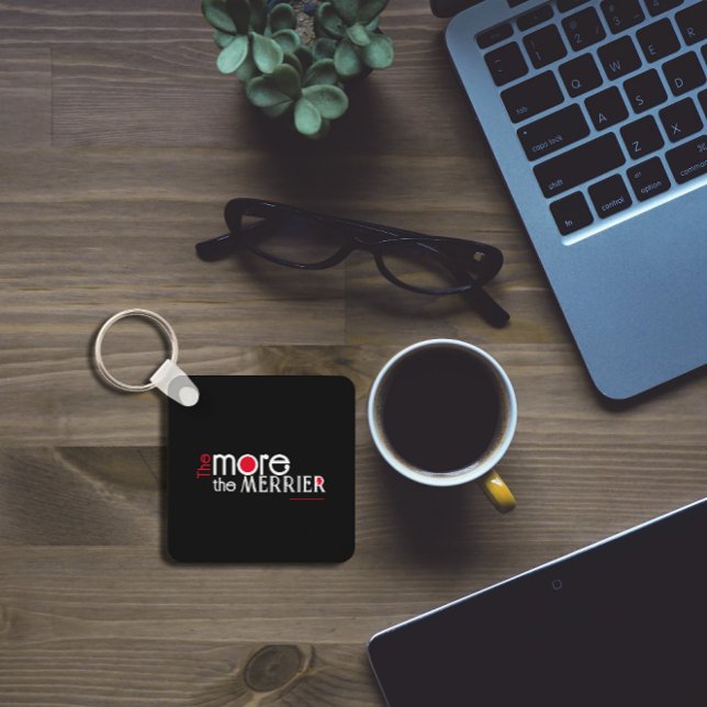 Je mehr das bessere Sprichwort des Umweltmanagemen Schlüsselanhänger (Von Creator hochgeladen)