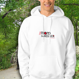 Je mehr das bessere Zitat der Unternehmensführung  Hoodie