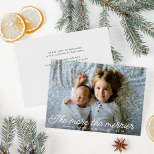 je mehr die Geburtsankündigung Ankündigung