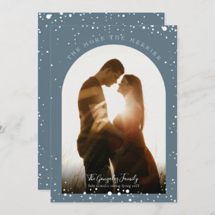 Je mehr die schärfere Schwangerschaft das moderne  Feiertagskarte