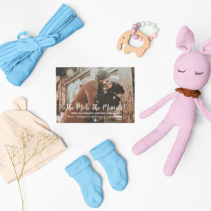 Je mehr die schwächere Schwangerschaft Feiertagskarte