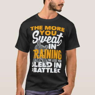 Je mehr du beim Aikido-Karate-Jiu-J-Training schwi T-Shirt