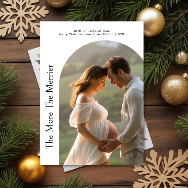 Je mehr ein romantisches Weihnachtsauto Feiertagskarte (Von Creator hochgeladen)