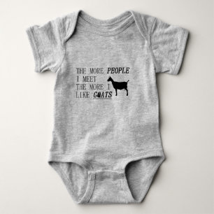 Je mehr ich Menschen treffe, desto mehr mag ich GO Baby Strampler