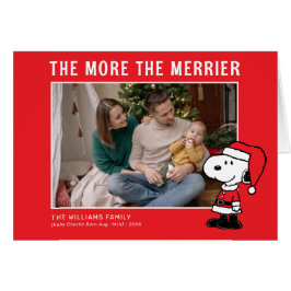 Je mehr Merrier | Snoopy Christmas New Baby