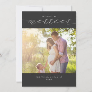 Je mehr Weihnachten Weihnachten-Karten