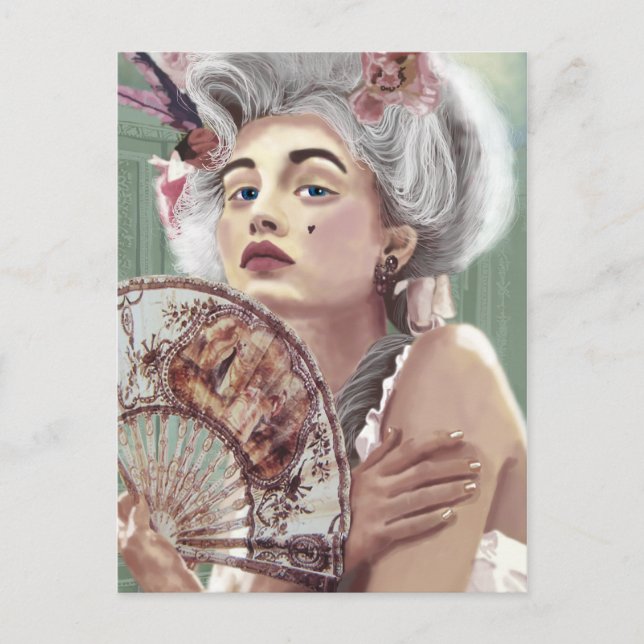 Je Ne Regrette Rien Postkarte (Vorderseite)