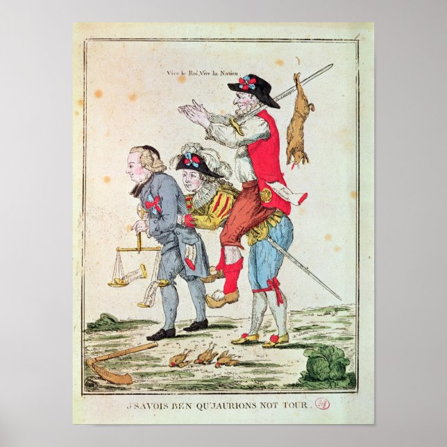 Je Savais Bien Que Nous Aurions Notre Tour'' Poster (Vorne)