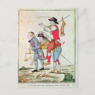 Je Savais Bien Que Nous Aurions Notre Tour'' Postkarte