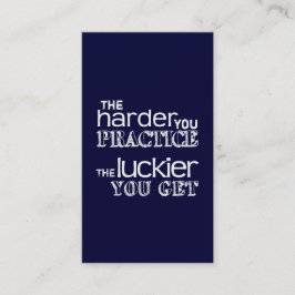 Je stark Sie die Praxis, erhalten Sie desto Visitenkarte