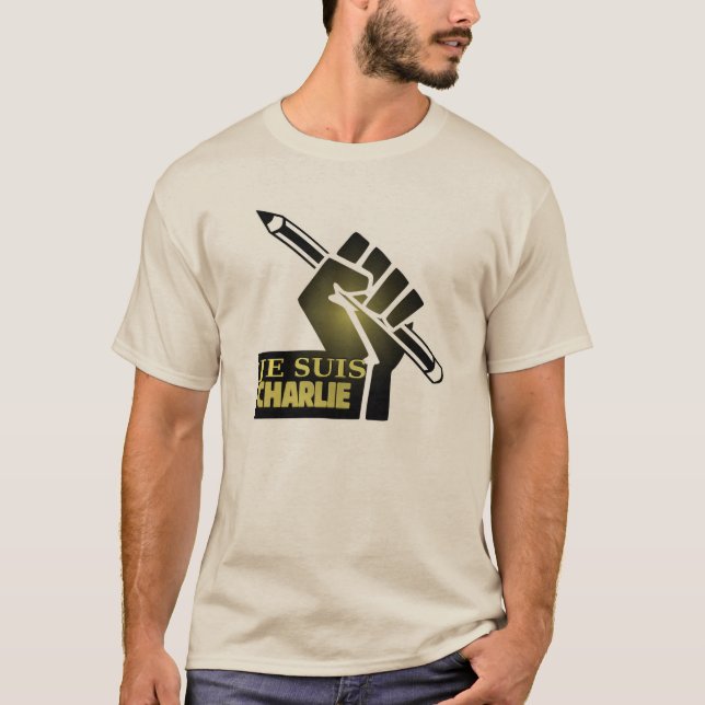 Je Suis Charlie T-Shirt (Vorderseite)