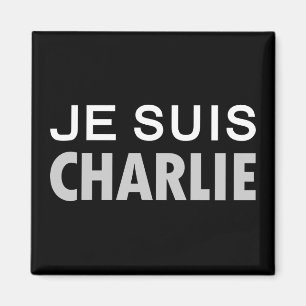 JE SUIS CHARLIE - Volk der nationalen Einheit Magnet