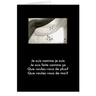 Je Suis Comme Je Suis