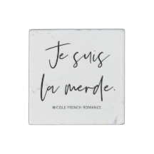 Je Suis La Merde Marmormagnet