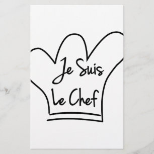 Je Suis Le Koch Briefpapier