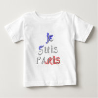 Je Suis Paris Art Print